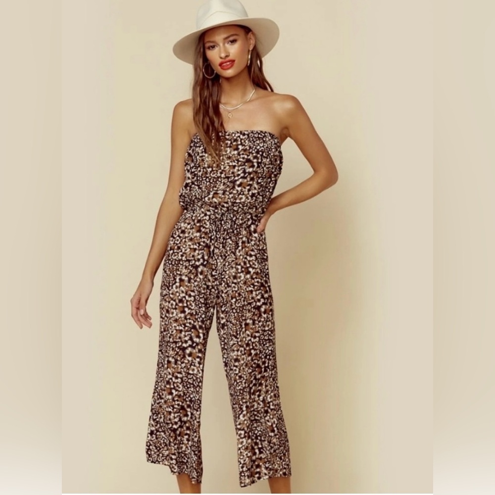 Blue Life Women’s Leopard Jumpsuit Size XS